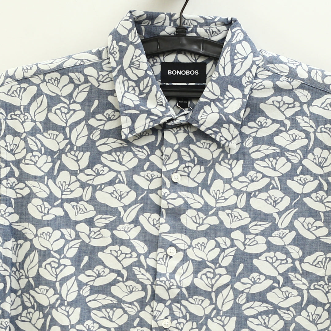 Bonobos Stretch Riviera Short Sleeve Men's Shirt