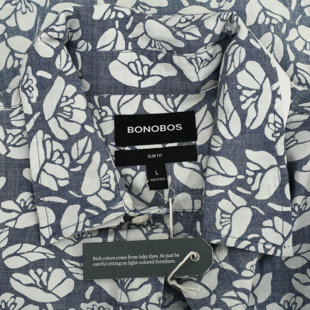 Bonobos Stretch Riviera Short Sleeve Men's Shirt