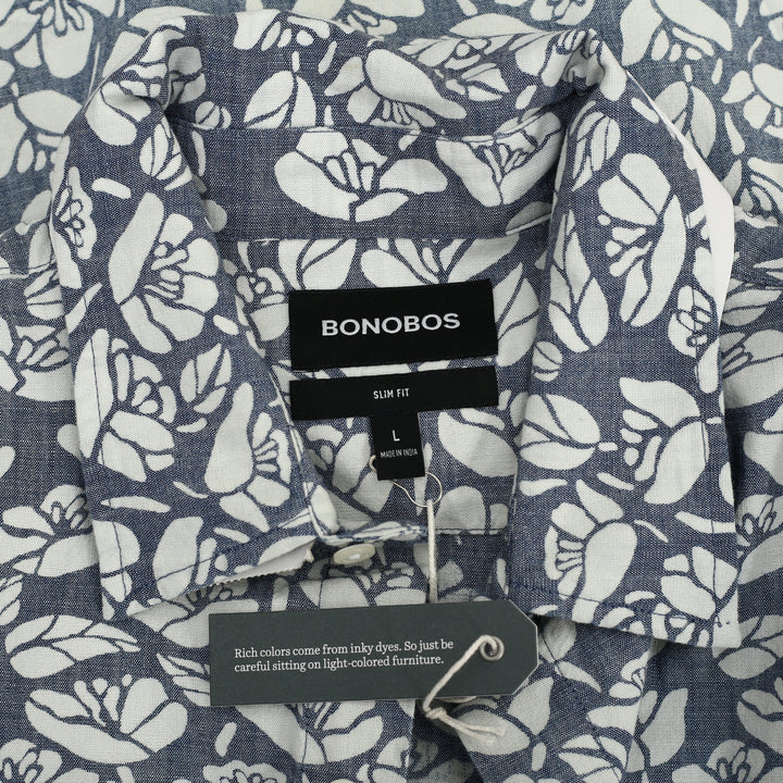 Bonobos Stretch Riviera Short Sleeve Men's Shirt