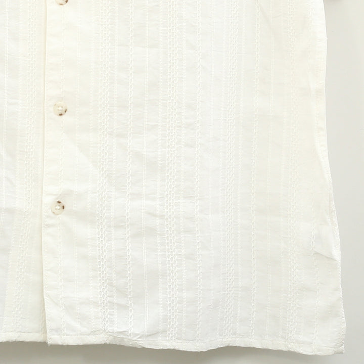 Bonobos Resort Riviera Braided Striped Cotton Camp Shirt