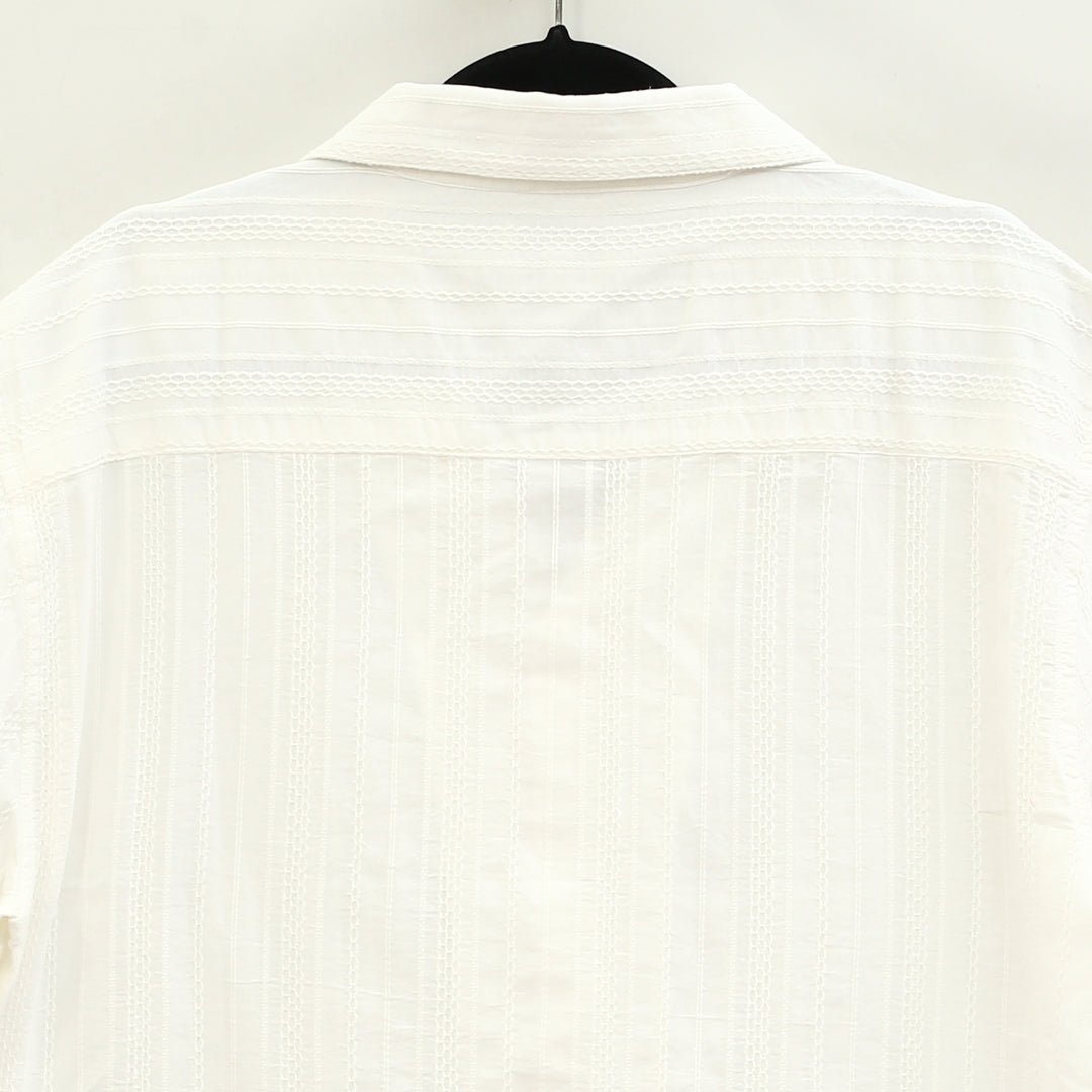 Bonobos Resort Riviera Braided Striped Cotton Camp Shirt