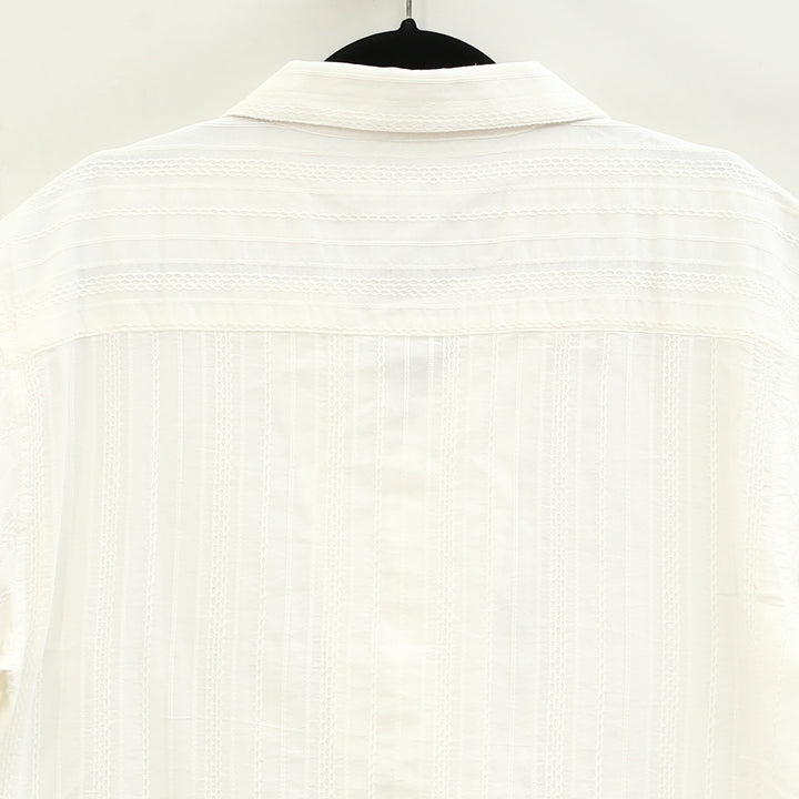 Bonobos Resort Riviera Braided Striped Cotton Camp Shirt