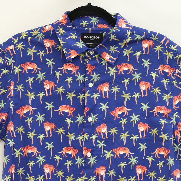 Bonobos Stretch Riviera Short Sleeve Men's Shirt