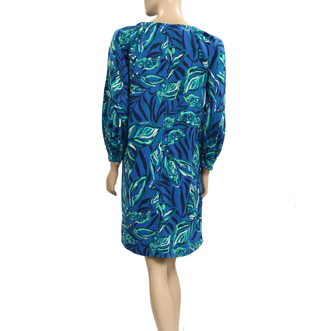 Lilly Pulitzer Elianna Cotton T-Shirt Tunic Mini Dress