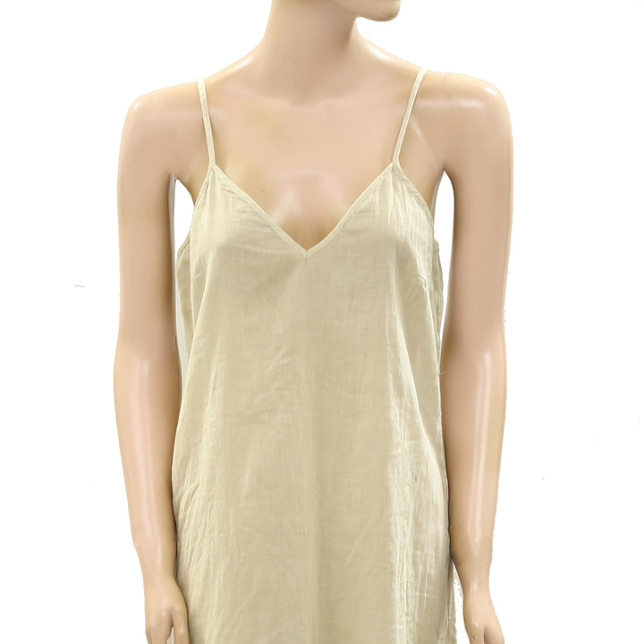 The Great Sleep Solid Slip Midi Dress