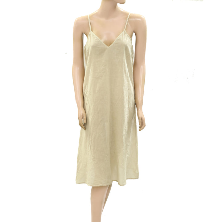 The Great Sleep Solid Slip Midi Dress