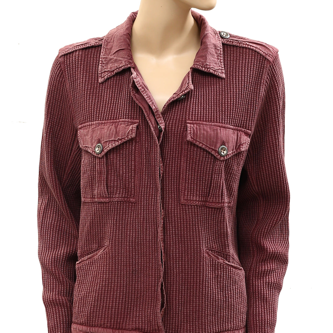 Free People FP One Logan Jacket Shirt Top