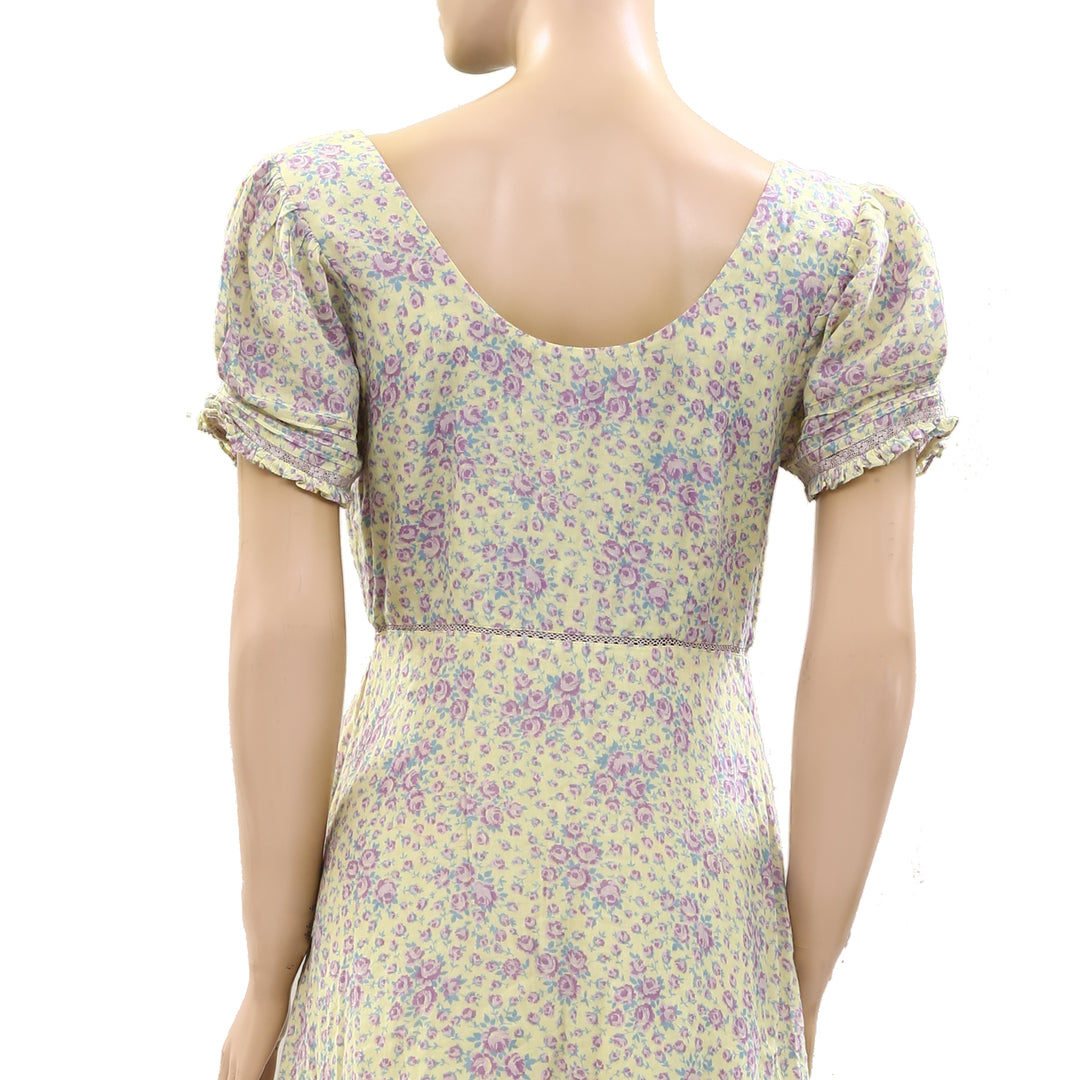 LOVESHACKFANCY Regina Crochet & Rickrack-Trimmed Midi Dress White Chocolate Couture LOVESHACKFANCY Regina Crochet & Rickrack-Trimmed Midi Dress White Chocolate Couture