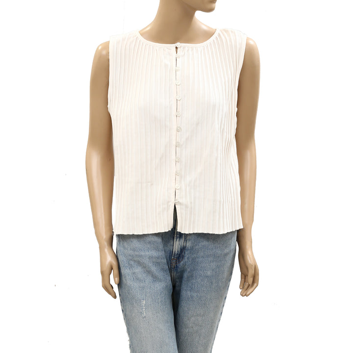 Free People Tilly Vest Blouse Top