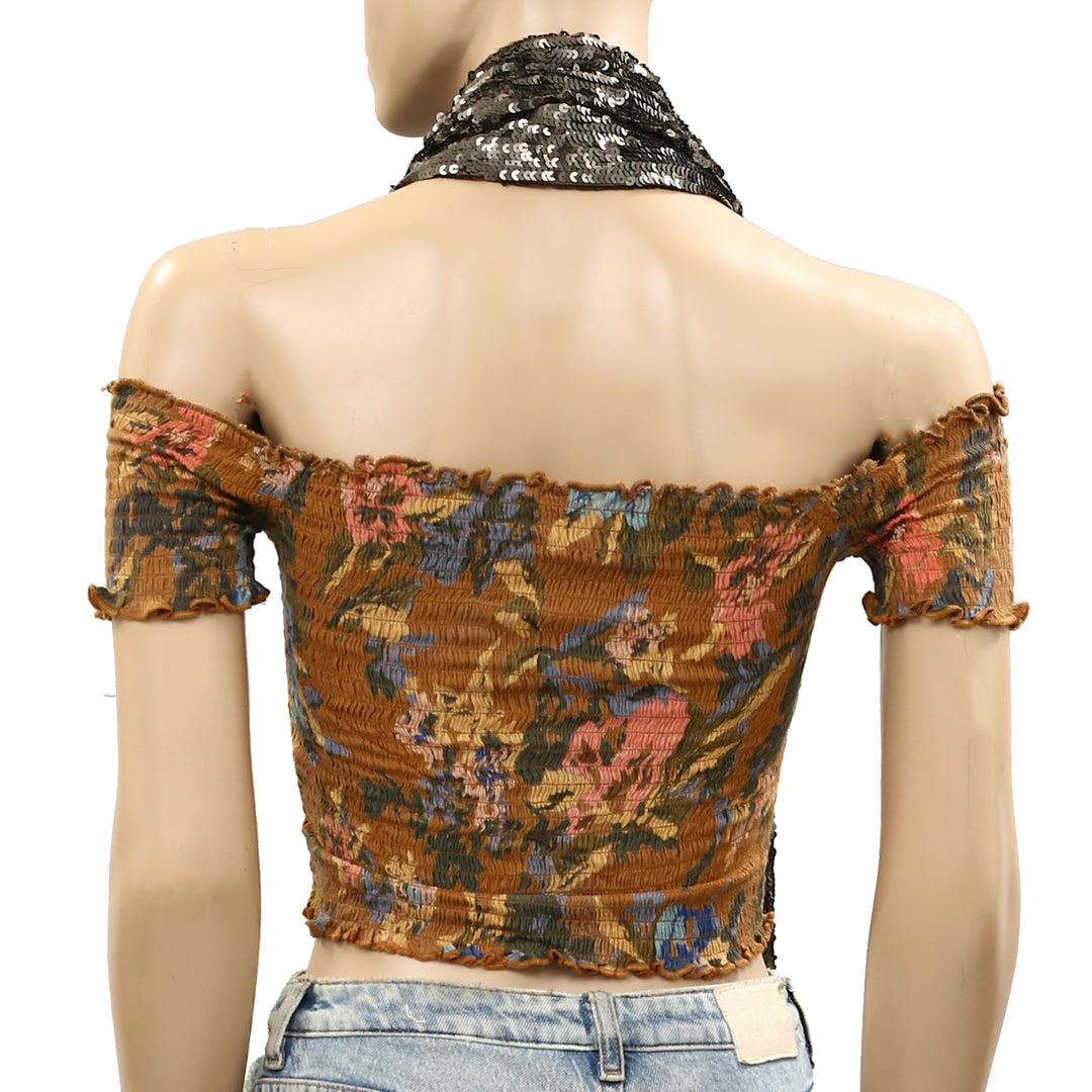 IKKS SEQUIN EMBELLISHED Longer Scarf