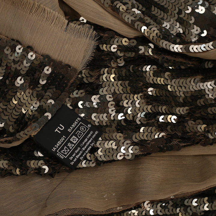 IKKS SEQUIN EMBELLISHED Longer Scarf