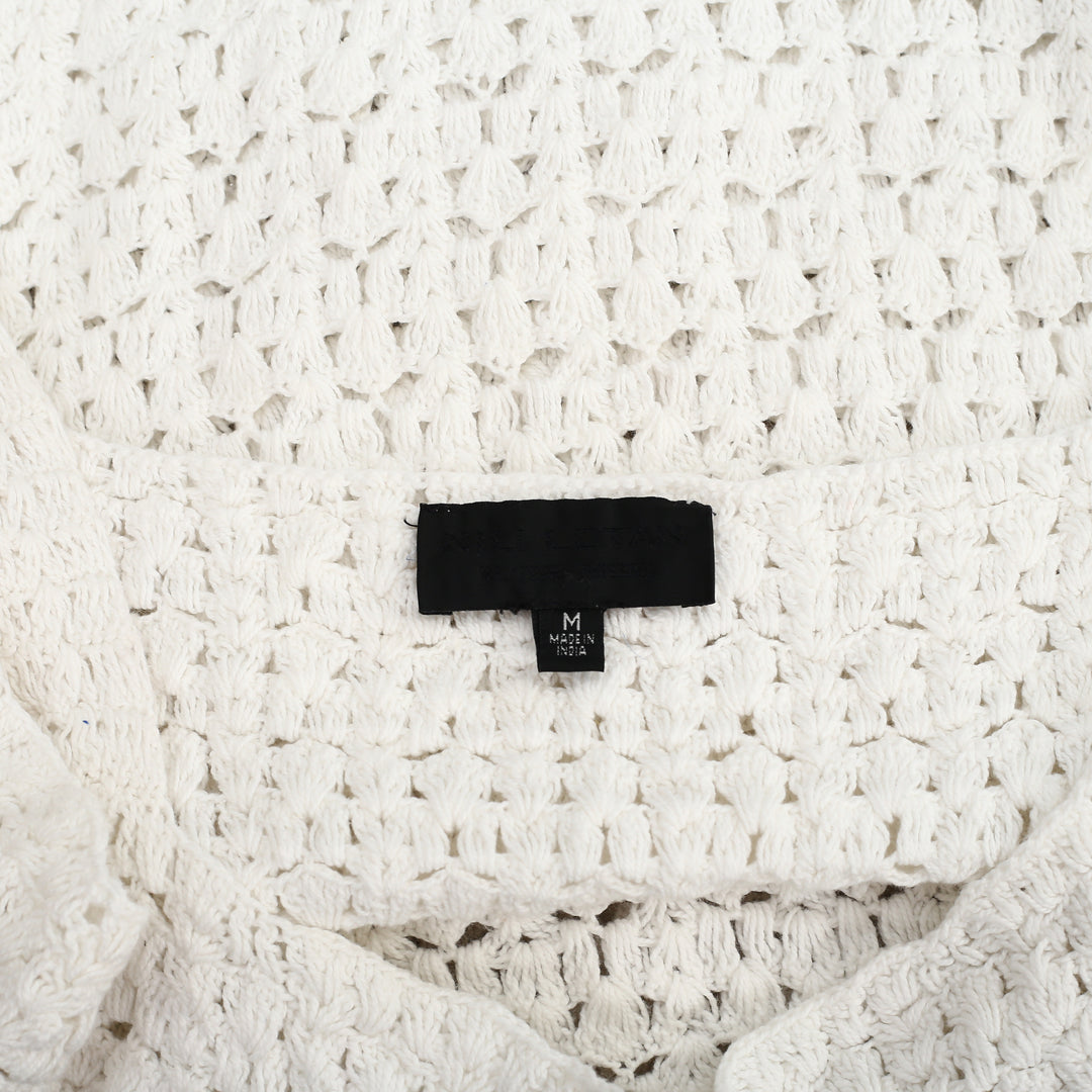 NILI LOTAN Crochet Tank Blouse Top