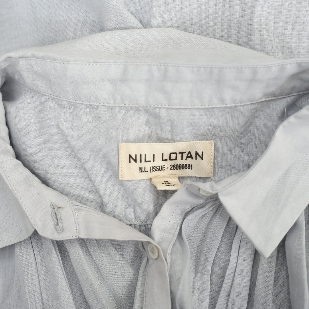 Nili Lotan Normandy Shirt Tunic Top