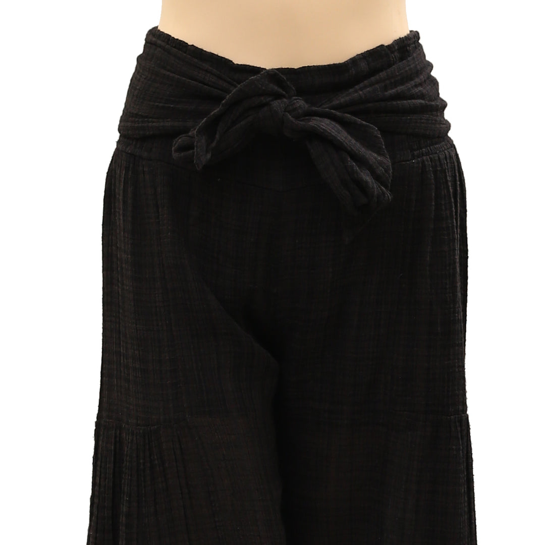 Free People FP One Good Day Wide-Leg Trousers Pants