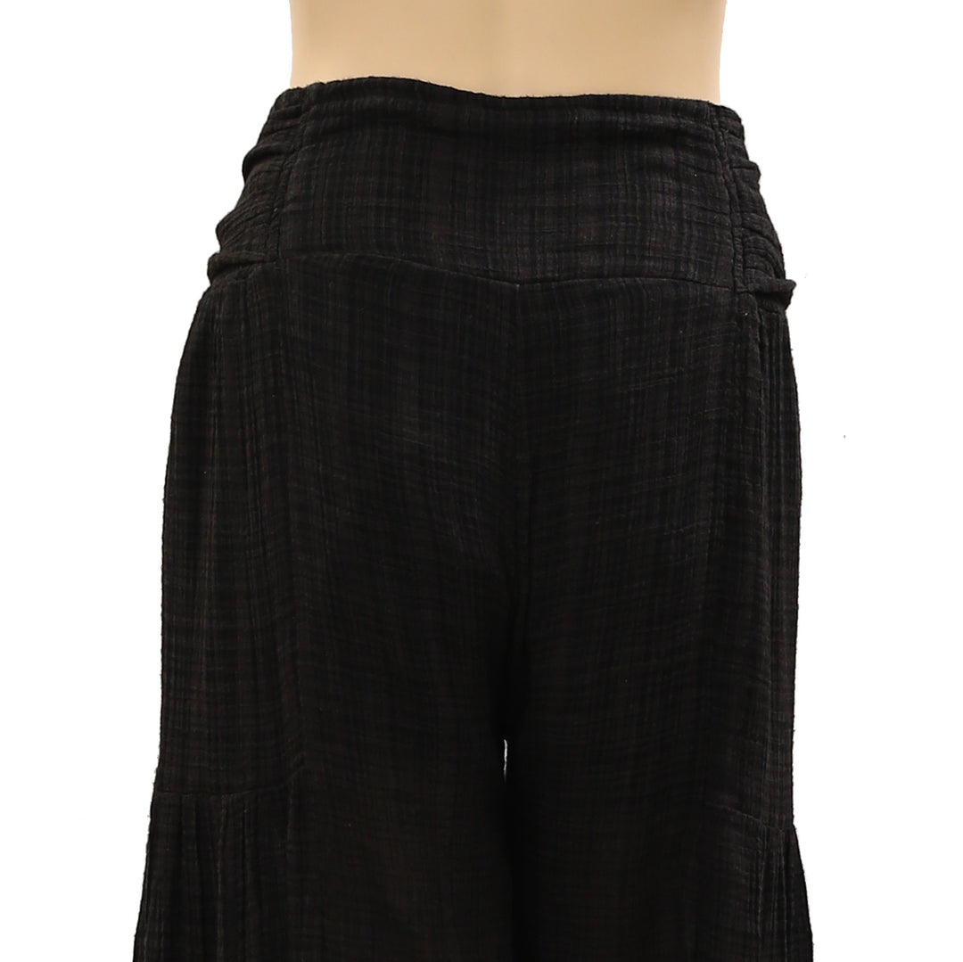 Free People FP One Good Day Wide-Leg Trousers Pants