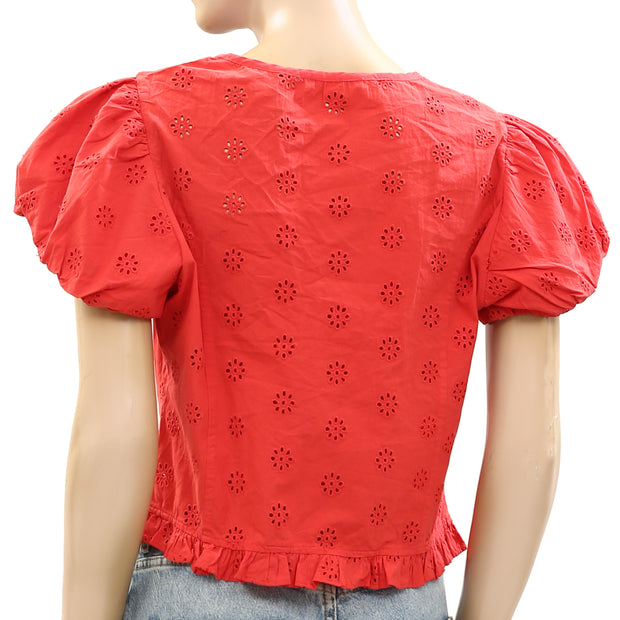 Sandy Liang Cameo Blouse Top