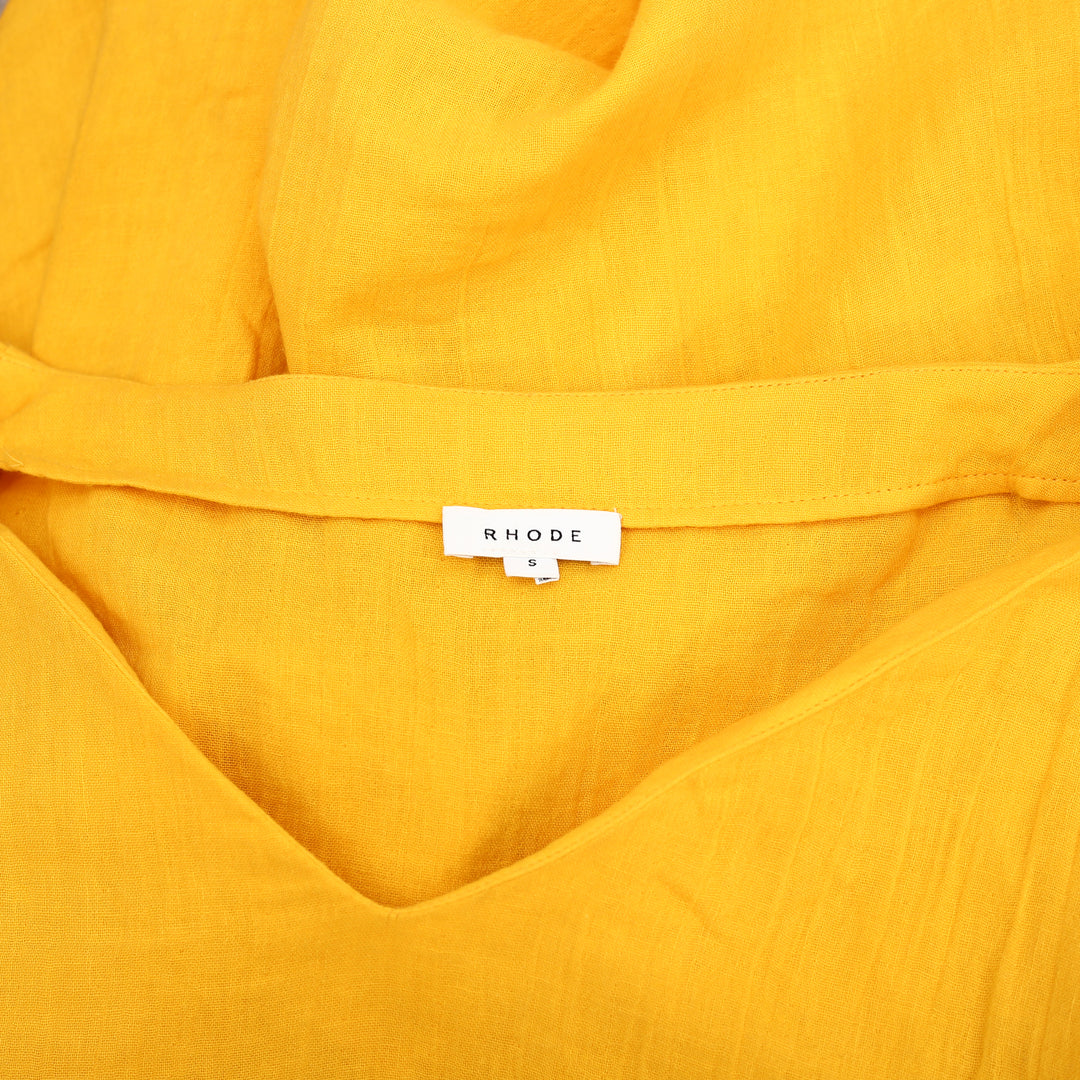 Rhode Resort Cotton Mini Dress