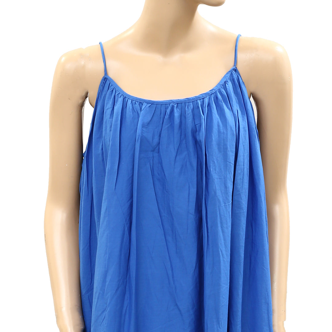 Rhode Resort Nala Ruffle Cotton Voile Mini Dress