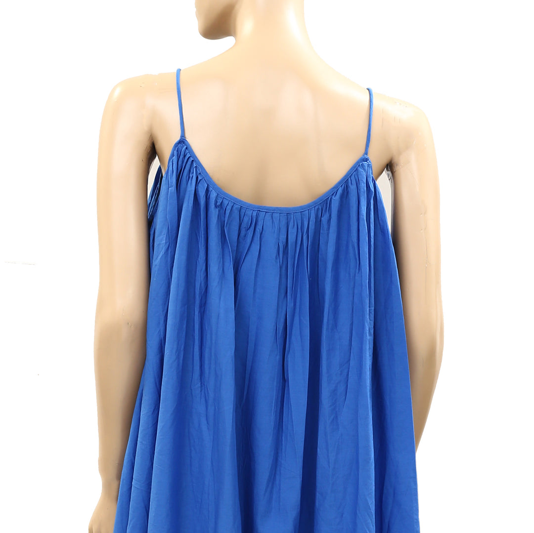 Rhode Resort Nala Ruffle Cotton Voile Mini Dress