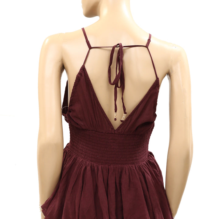 Free People Free-Est Whispering Waves Mini Dress