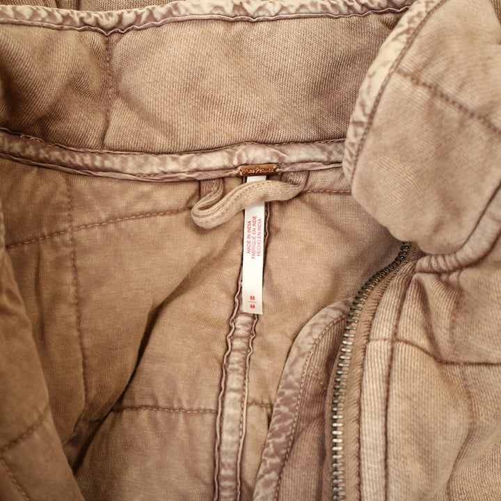 Free People Dolman Quilted Knit Jacket Top