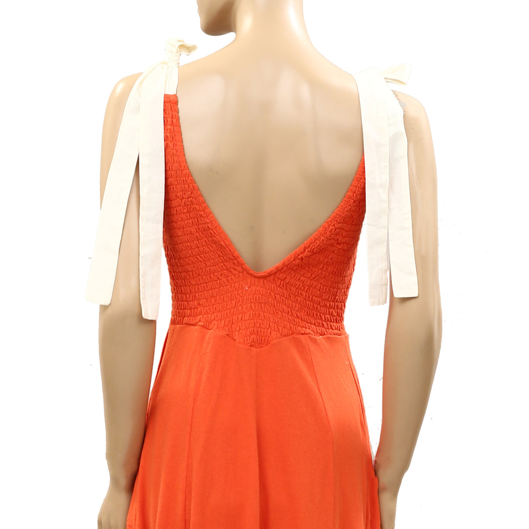 Free People Free-Est Cecelia Solid Midi Dress