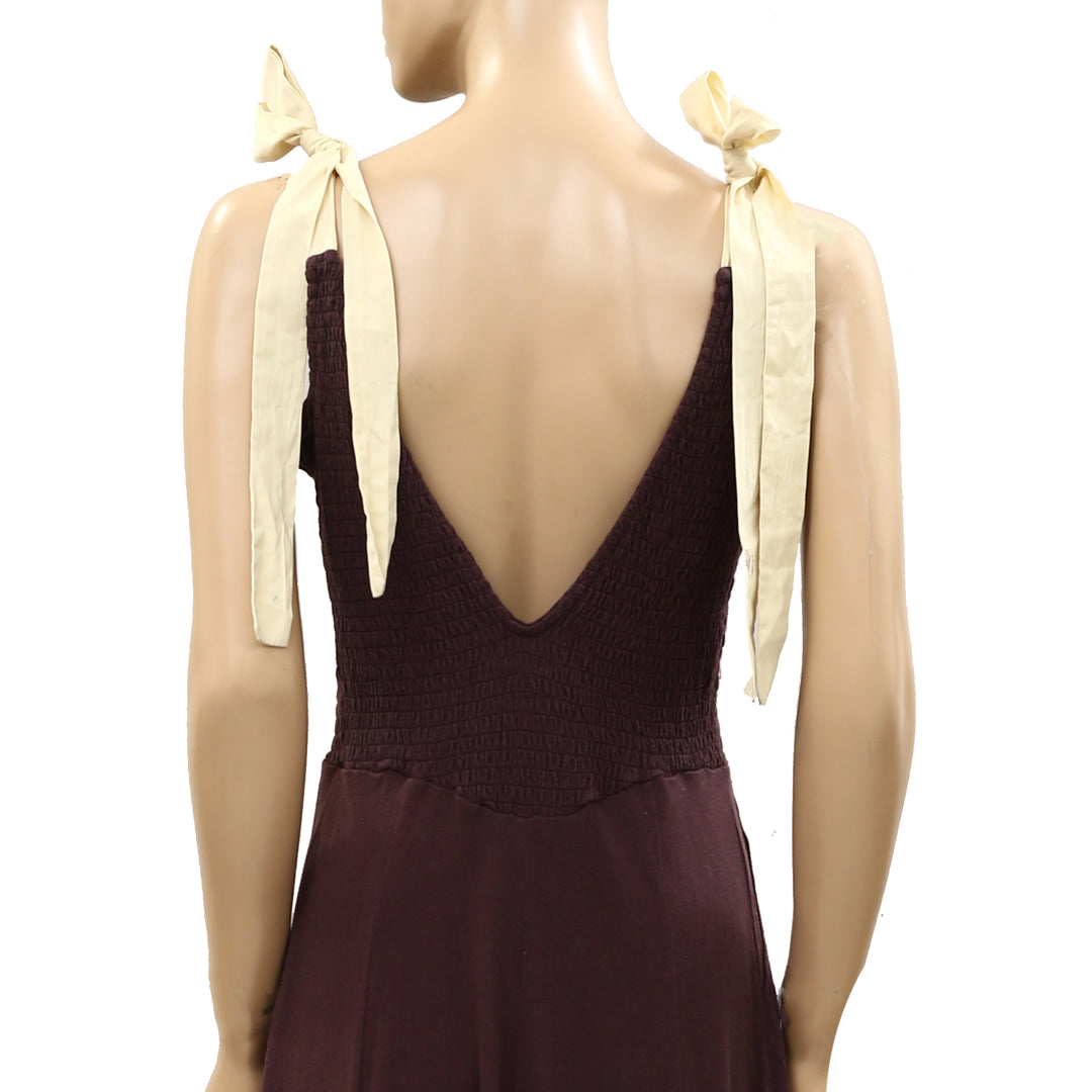 Free People Free-Est Cecelia Solid Midi Dress