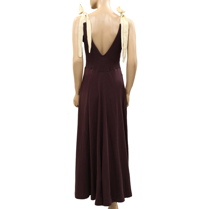 Free People Free-Est Cecelia Solid Midi Dress