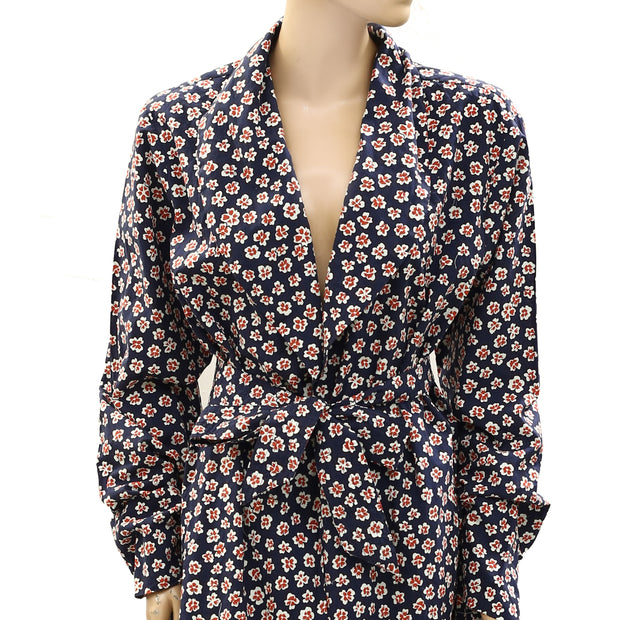 Doen Floral Printed Cover-Up Tunic Top