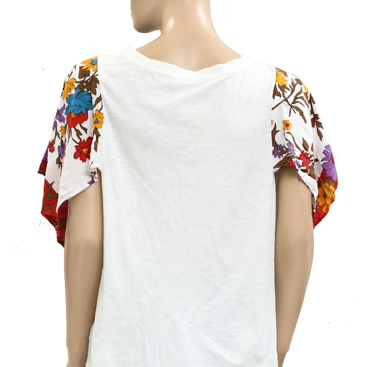 By Anthropologie Floral Printed Blouse Top