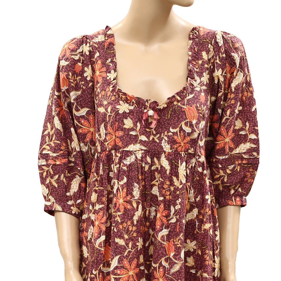 Free People Lola Floral Mini Dress