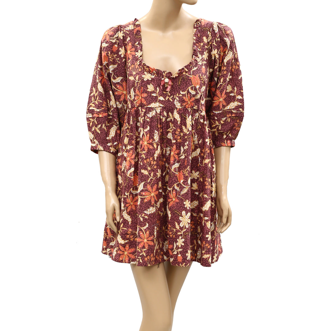 Free People Lola Floral Mini Dress