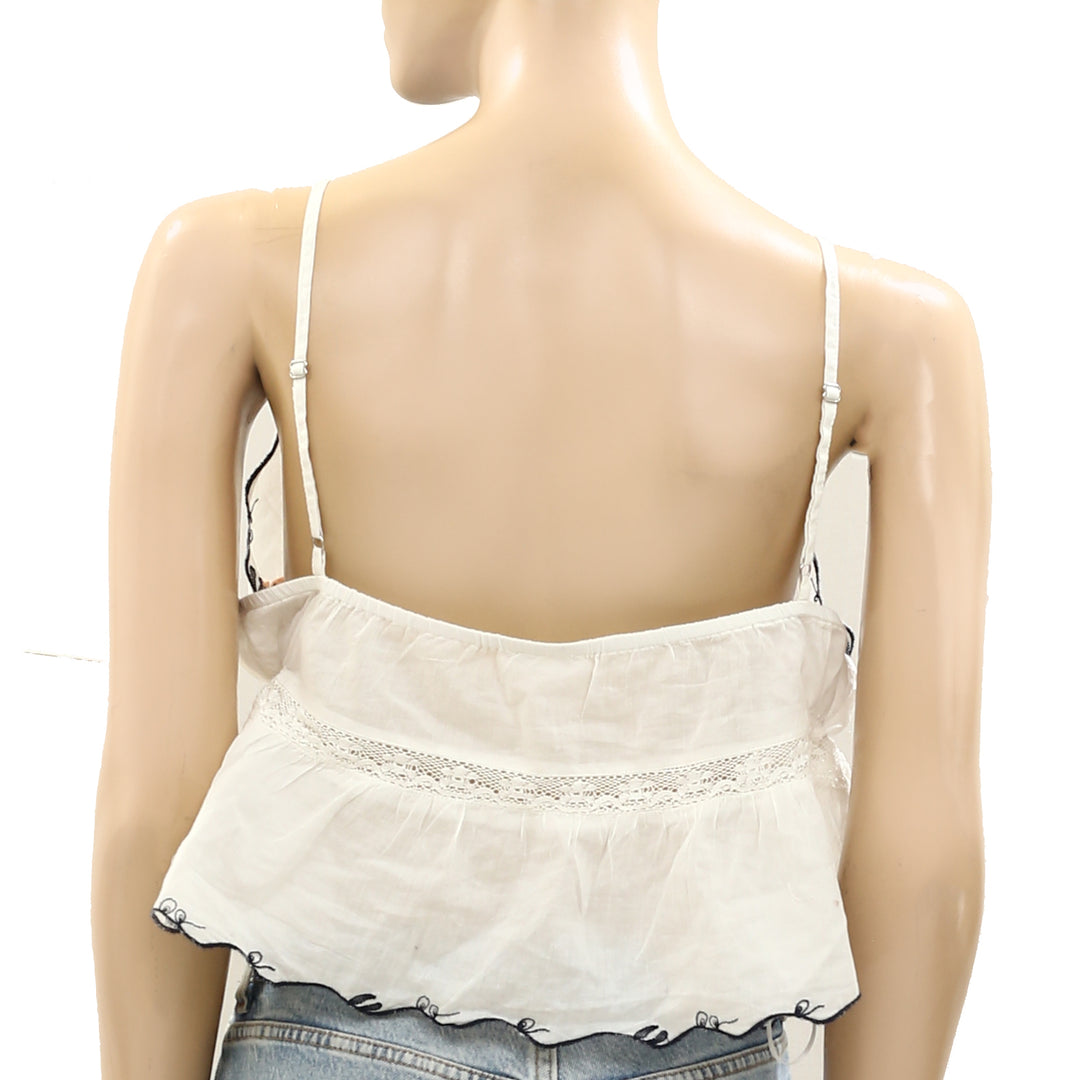 Intimately Free People Kate Embroidered Cami Tank Top