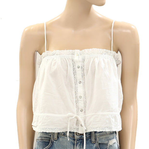 Free People Wistful Daydream Tube Cropped Top