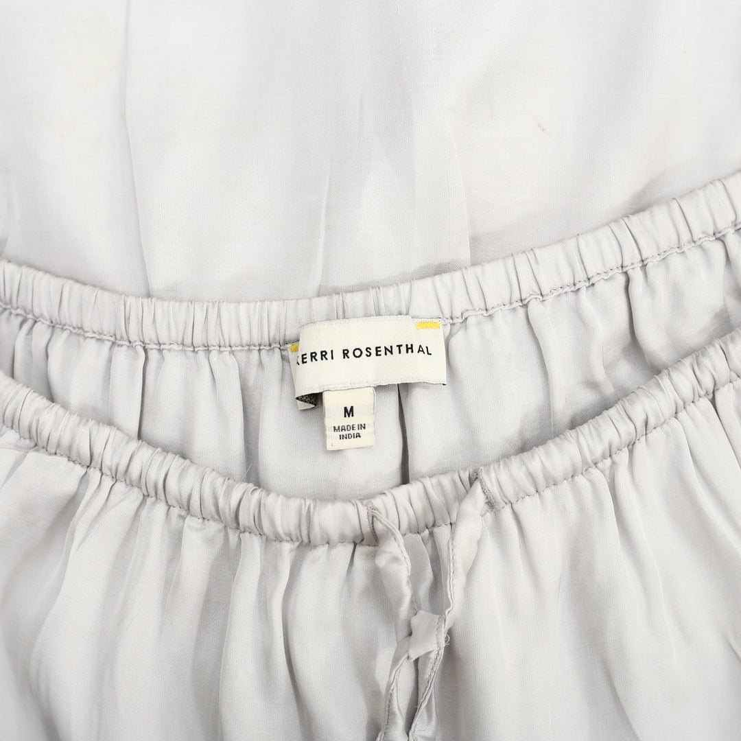 Kerri Rosenthal Athena Maxi Sandwash Silk Skirt