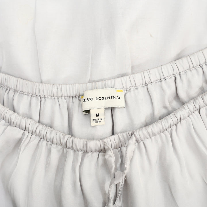 Kerri Rosenthal Athena Maxi Sandwash Silk Skirt