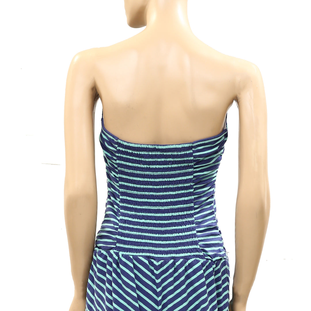 Free People Free Est Daley One-Piece Strip Tube Jumpsuit Dress