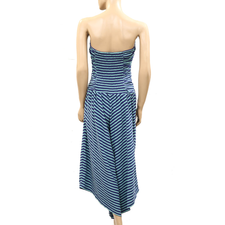 Free People Free Est Daley One-Piece Strip Tube Jumpsuit Dress