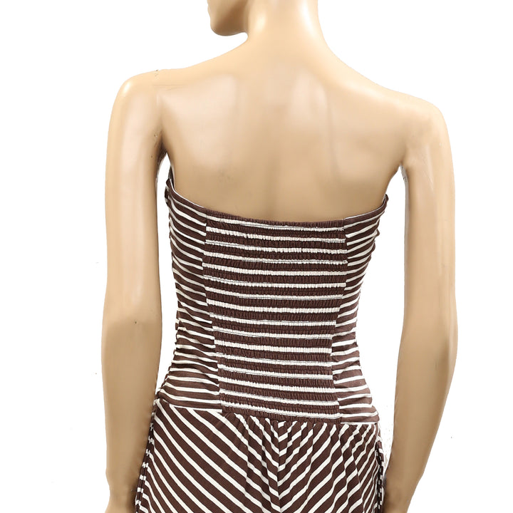 Free People Free Est Daley One-Piece Strip Tube Jumpsuit Dress