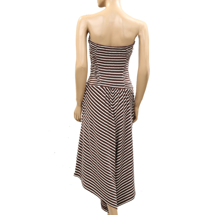 Free People Free Est Daley One-Piece Strip Tube Jumpsuit Dress