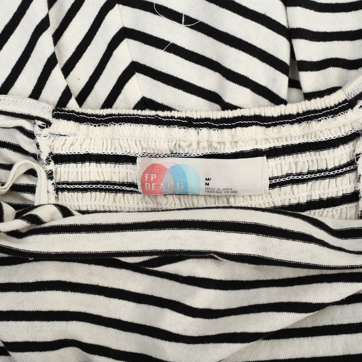 Free People Free Est Daley One-Piece Strip Tube Jumpsuit Dress