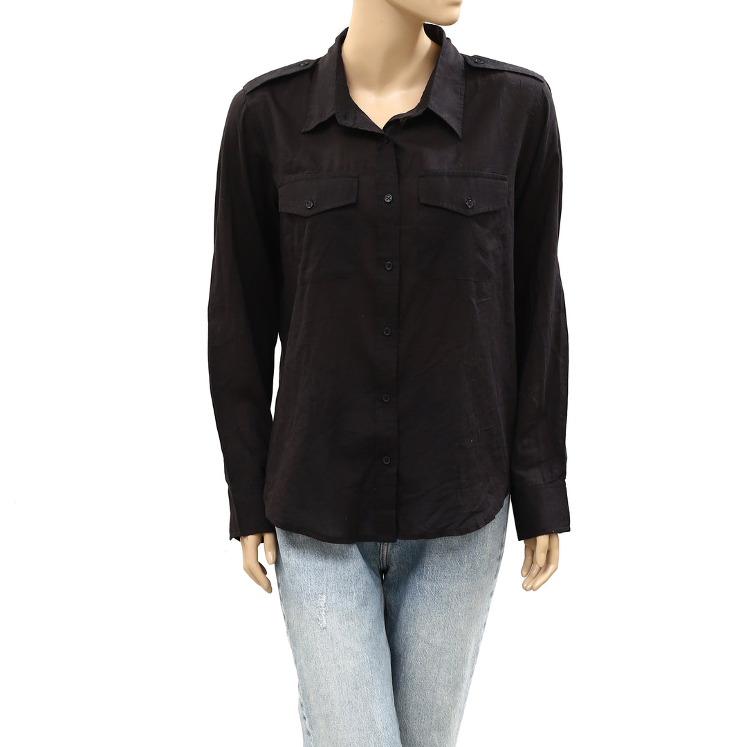 Nili Lotan Jora Tunic Shirt Top