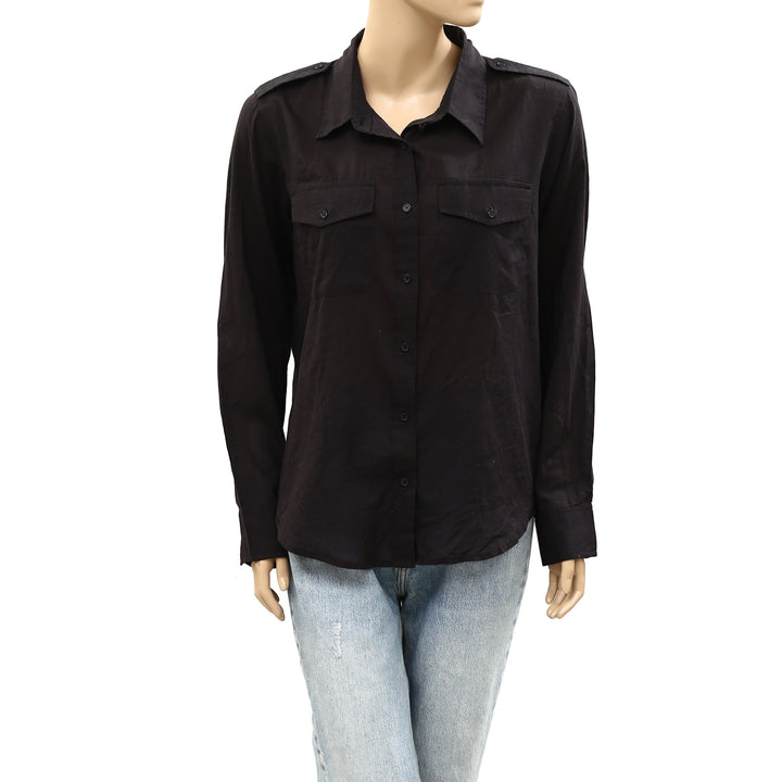 Nili Lotan Jora Tunic Shirt Top