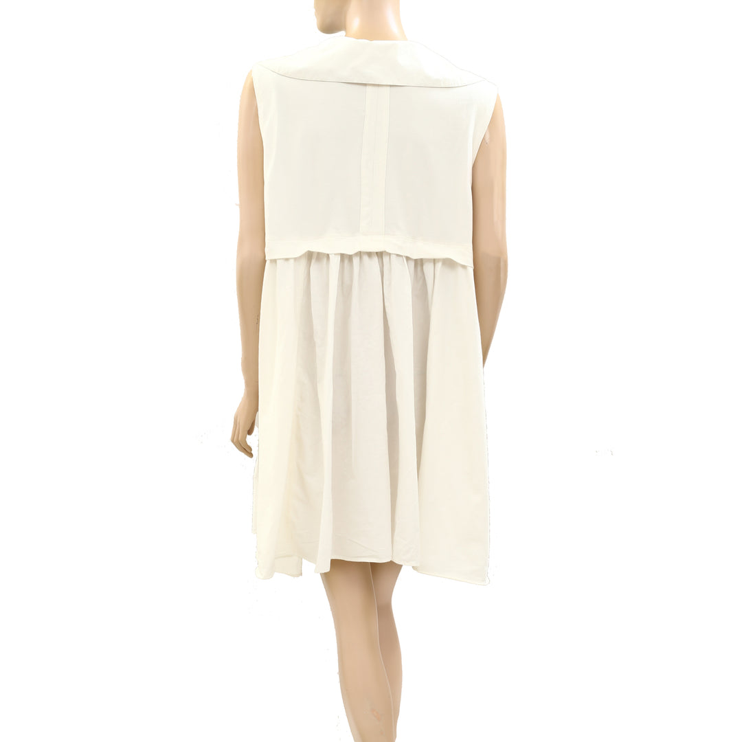Daily Practice by Anthropologie Collared Coastal Mini Dress