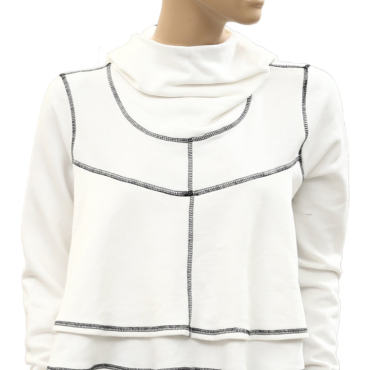 Free People FP Movement First Place Pullover Hoodie Cropped Top