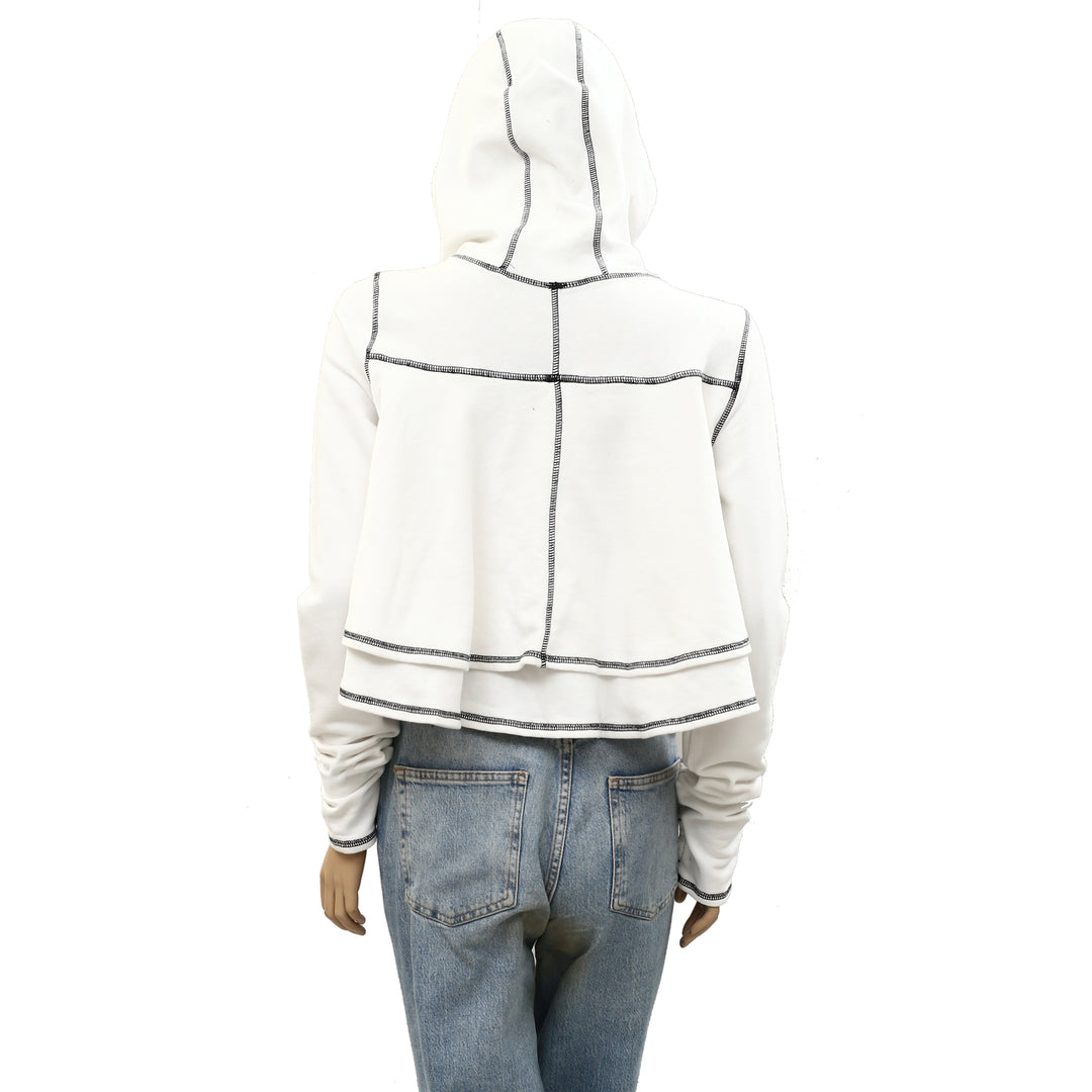 Free People FP Movement First Place Pullover Hoodie Cropped Top