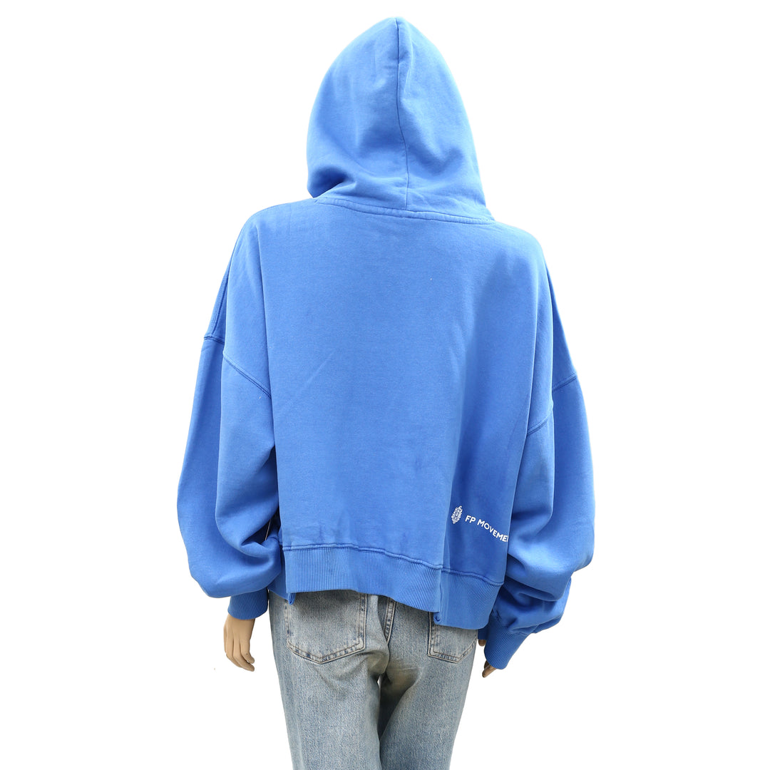 Free People Fp Movement Undefeated Hoodie Cropped Top