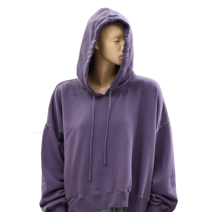 Free People Fp Movement Undefeated Hoodie Cropped Top