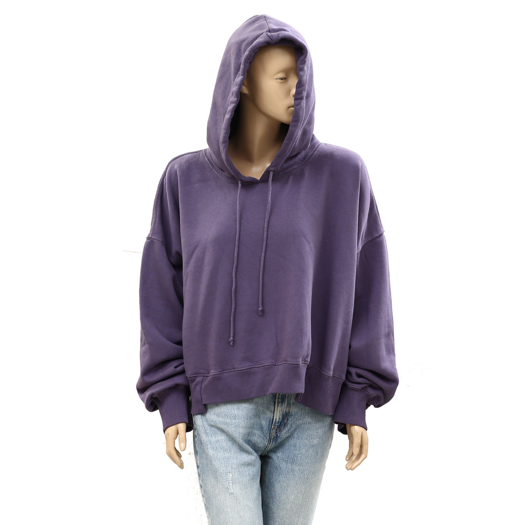 Free People Fp Movement Undefeated Hoodie Cropped Top