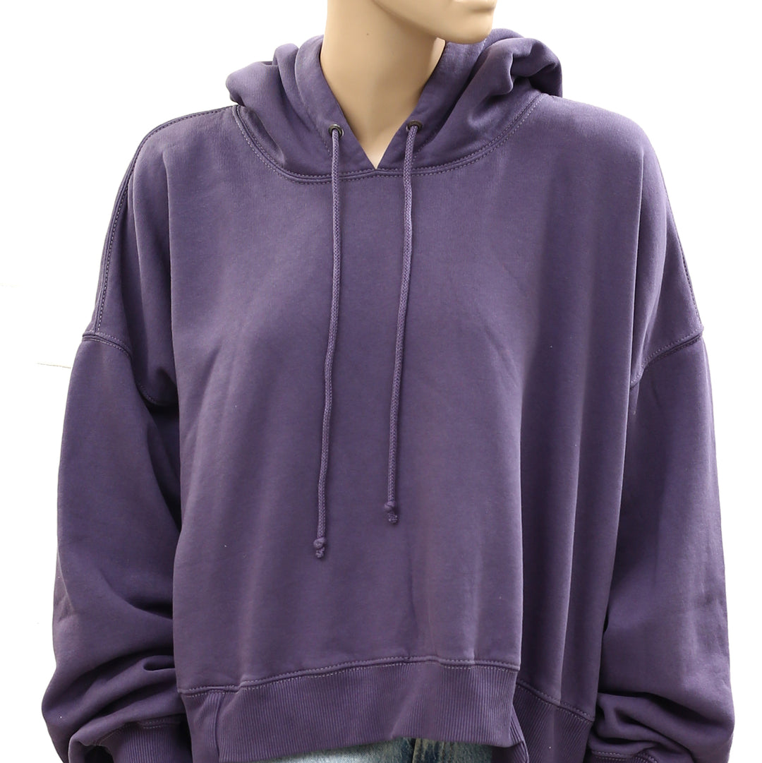 Free People Fp Movement Undefeated Hoodie Cropped Top